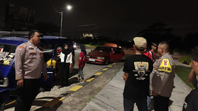 Antisipasi 3C (Curat, Curas, Curanmor), Gank Motor, Polsek Bojonegara  Polres Cilegon Polda Banten laksanakan Patroli Mobile Blue Light dan Dialogis