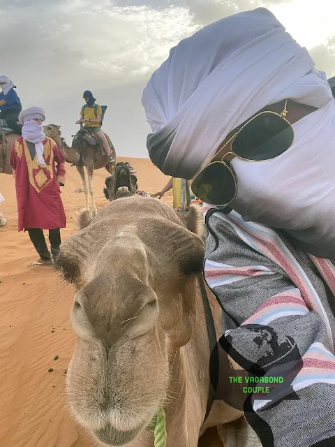 Sahara Desert Camp, Merzouga, Erg Chebbi Dunes, Morocco