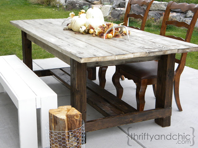 DIY Outdoor Table Plans