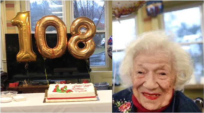  Mujer de 108 años que superó COVID - 19 dice sobrevivió porque quería seguir viviendo