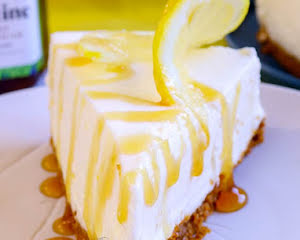 Cheesecake miel citron sans cuisson