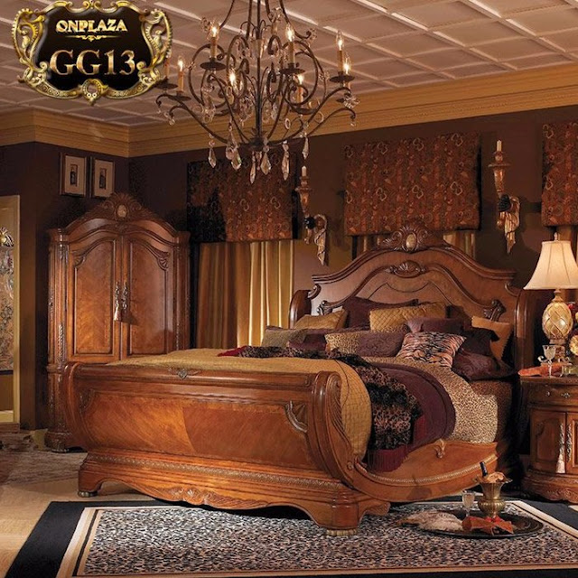 Phòng ngủ trở nên cao cấp, hiện đại hơn với mẫu giường gỗ tự nhiên
