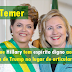 Dilma diz que Hillary tem espírito digno ao reconhecer vitória de Trump no lugar de articular golpe