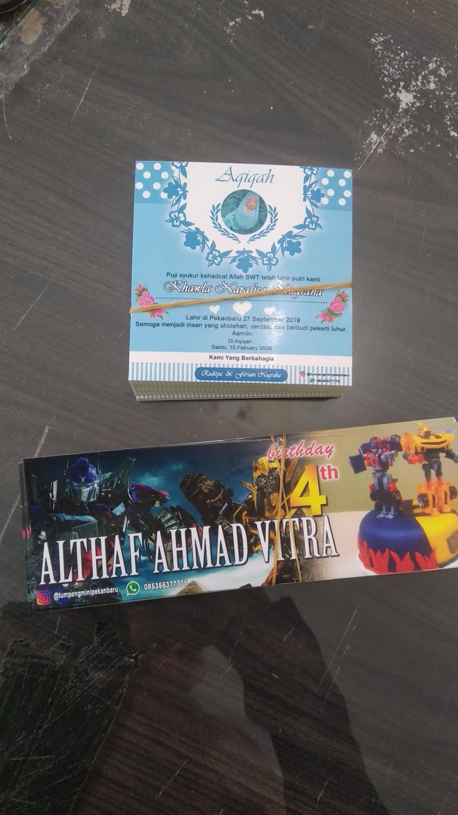  Stiker  Lucu untuk  Acara Aqiqah dan Ulang  Tahun  Anak  