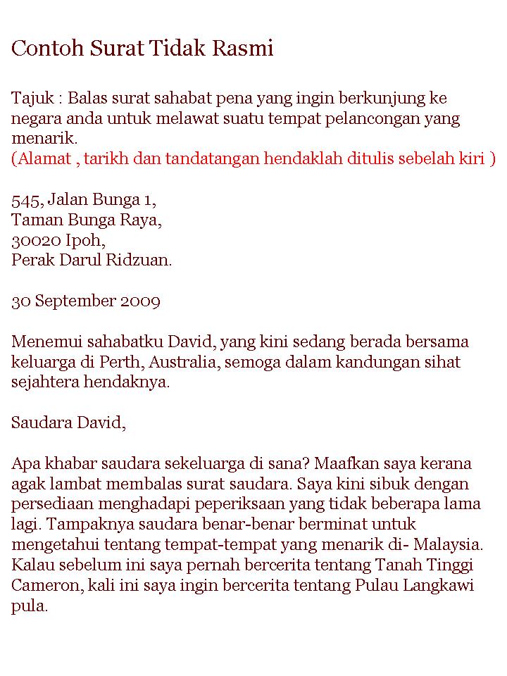 Contoh Surat Rasmi Cuti Sakit Kerja - Temblor En