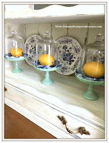 Late- Summer- Dining- Room- Decor-Lemons-From My Front Porch To Yours