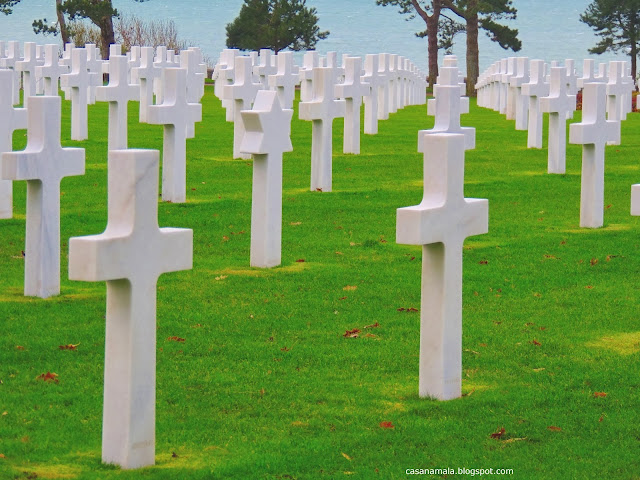 cemitério memorial americano normandia