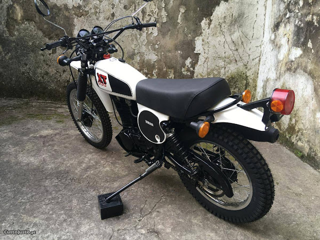 Yamaha XT 500 Restored by Rebuild Garage, France