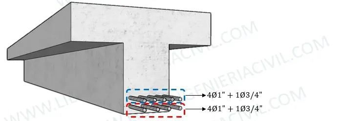 diseño estructural de vigas seccion t calculo de acero de refuerzo