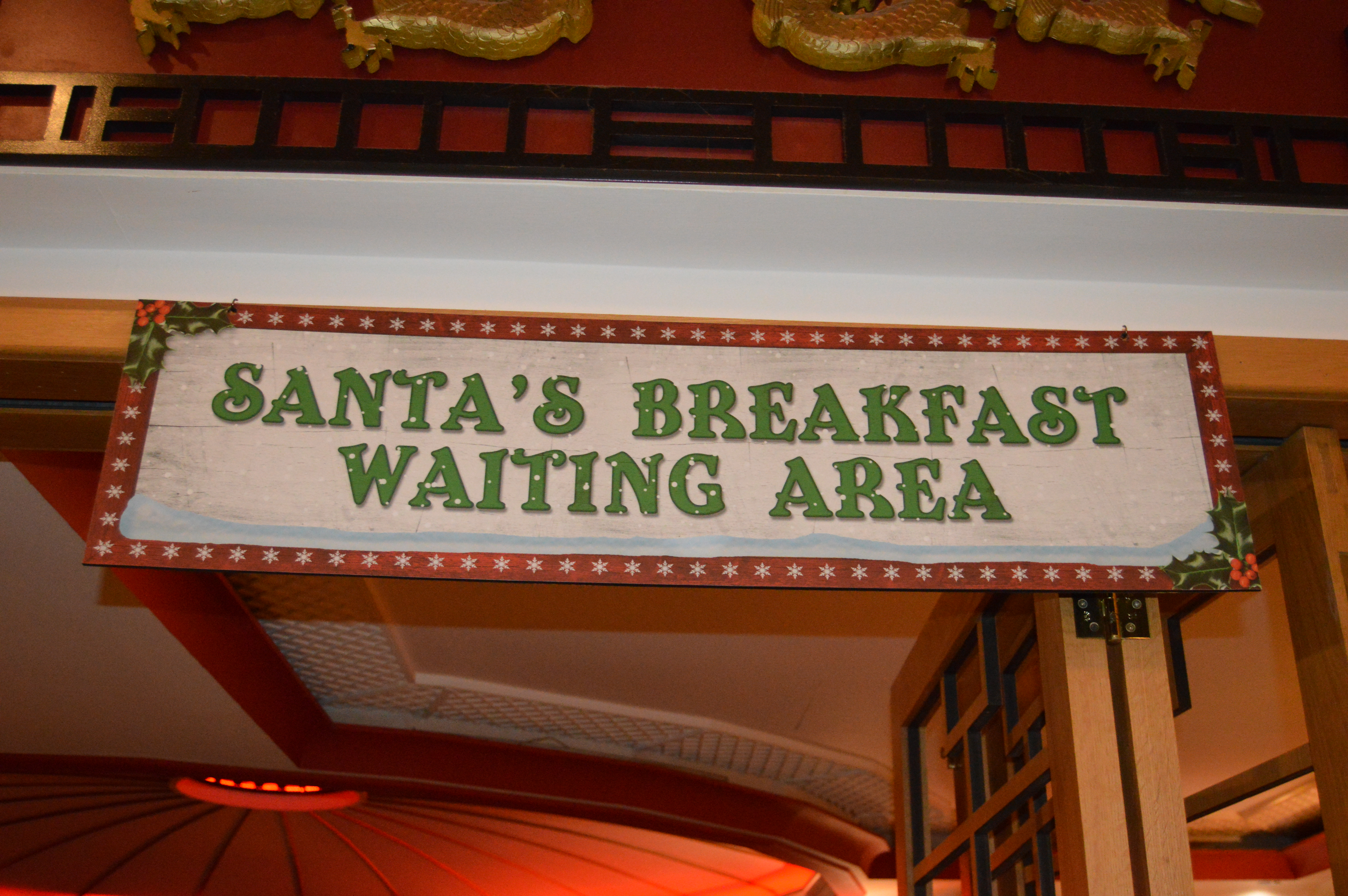 Santa Breakfast at Alton Towers