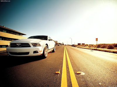 new car Ford Mustang V6 2011 wallpaper