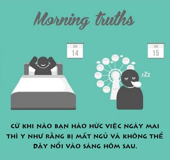 Tranh vui: Chân lý về bạn và buổi sáng