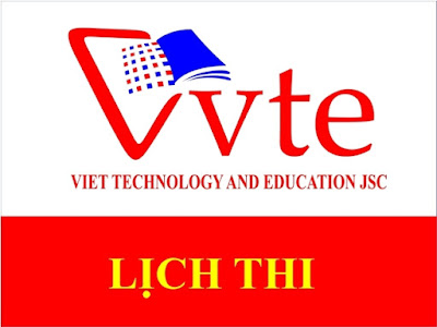 thông báo lịch thi khóa học ngắn hạn