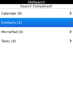 OldSearch v3.3.1 for BlackBerry