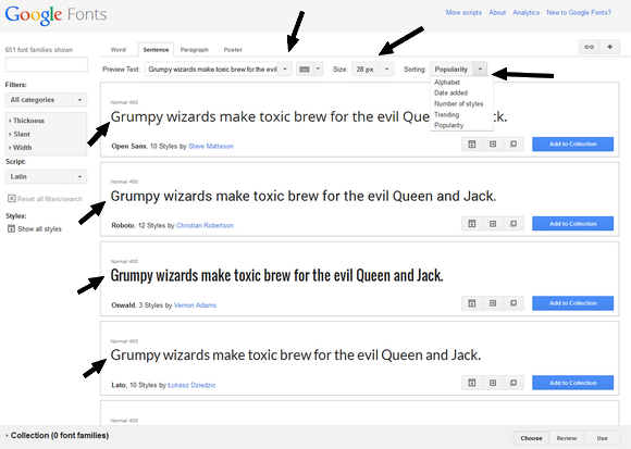 How to Use Google Web Fonts in Blogger