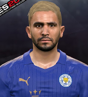 PES 2017 Faces Riyad Mahrez by Youssef Facemaker