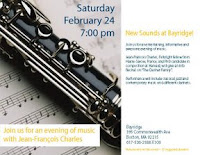 sept clarinettes recital Bayridge flyer