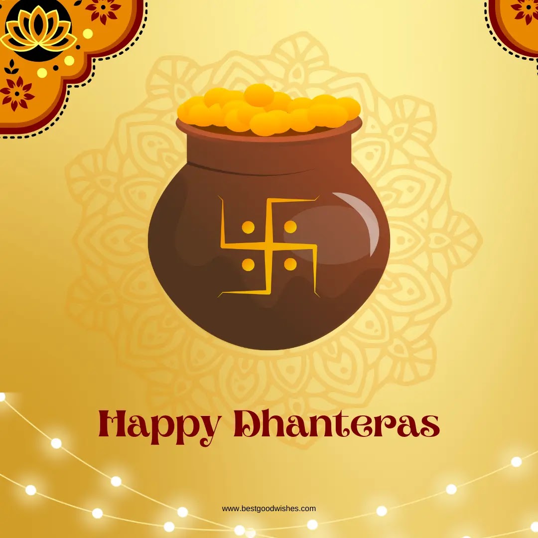 Happy Dhanteras Wishes, Quotes, Messages, Greetings, Images, Facebook and WhatsApp status