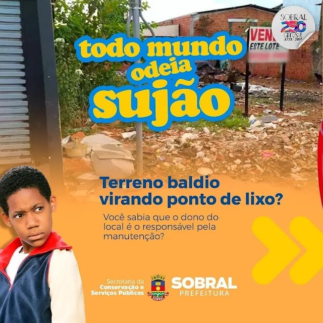  MANTENHA A CIDADE LIMPA