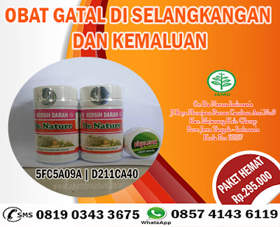 OBAT GATAL DI SELANGKANGAN DAN KEMALUAN