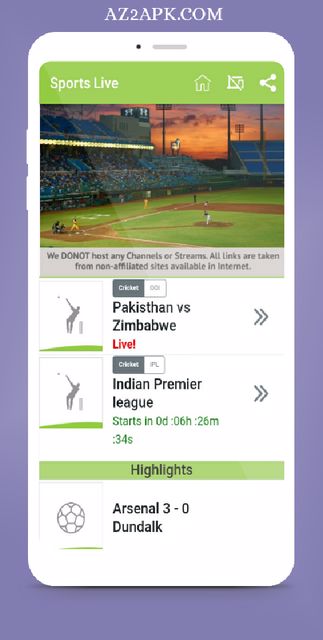 Sports Live TV - Watch Live Cricket TV Apk Az2apk  A2z Android apps and Games For Free