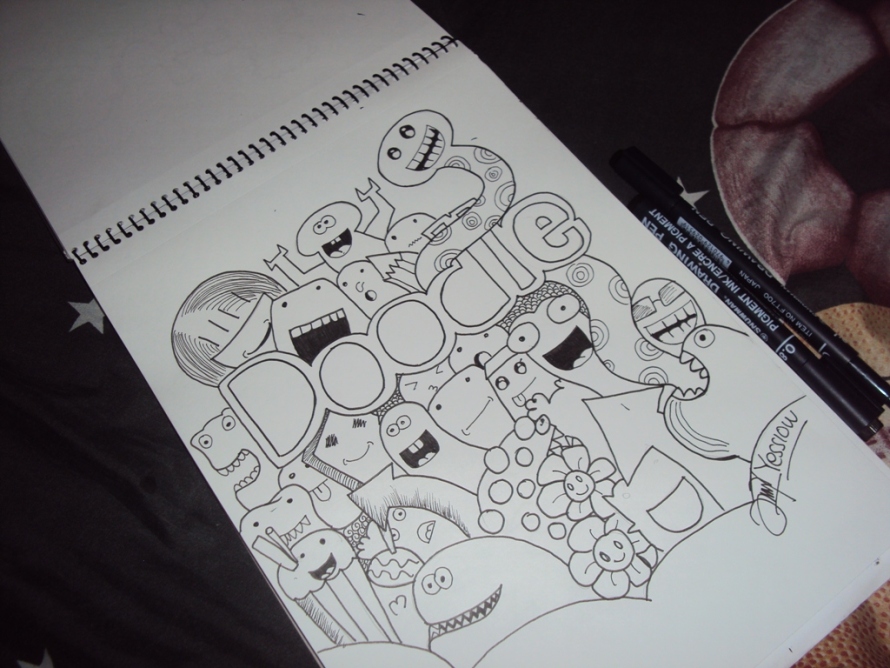 Buat Doodle Art? Mudah!!  Salazar's