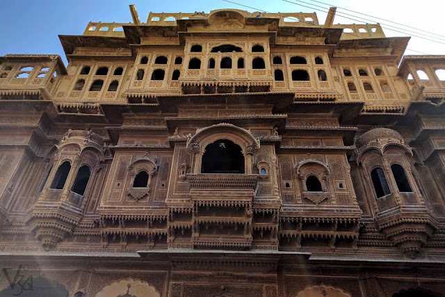 Nathmal-ki-Haveli (19th-century), once used as the prime ministers house of Jaisalmer