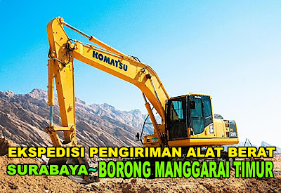 DISI PENGIRIMAN ALAT BERAT TOWER CRANE MOBIL CRAWLER  CRANE BULDOSER EXCAVATOR KOMATSU PC200 300 KOBELCO SK200 CATERPILLAR CAT320 HITACHI ZX200 SURABAYA MAKASSAR SURABAYA KE BORONG MANGGARAI TIMUR NUSA TENGGARA TIMUR MURAH