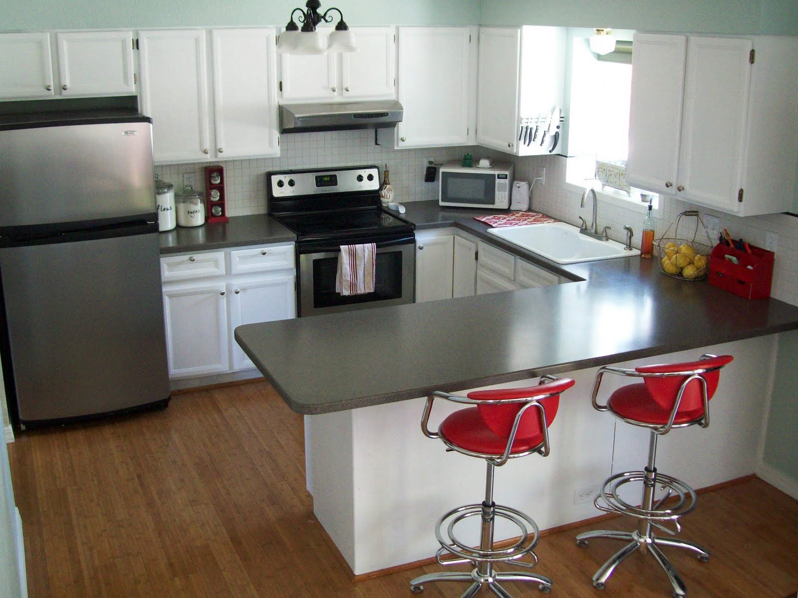 Running With Scissors: How To Paint Your Kitchen Cabinets