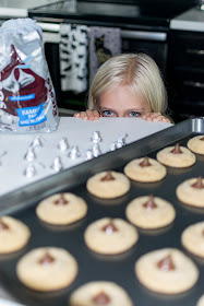 baking cookies mom and me recipe peanut butter hersheys kisses