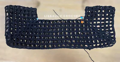 crochet mesh top pattern