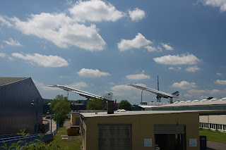 Vaade jaamast Sinsheim Museum/Arena