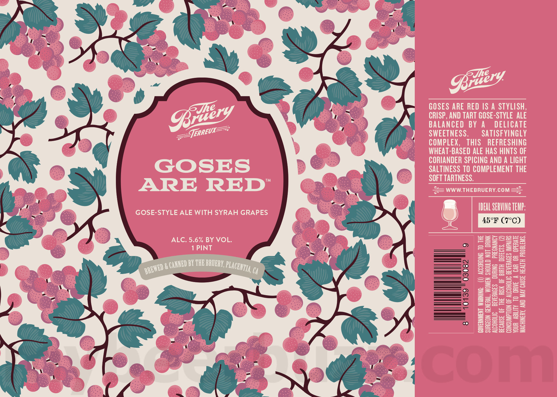Bruery Terreux Adding Goses Are Red