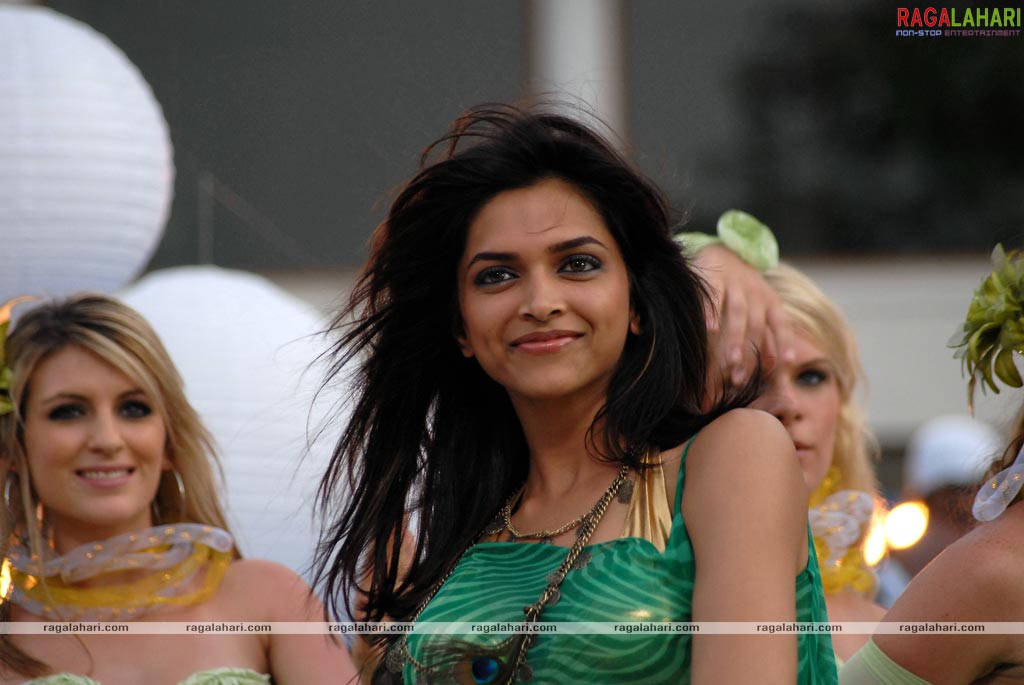 Deepika Padukone in a stil from the telugu movie 'Love 4 Ever'.