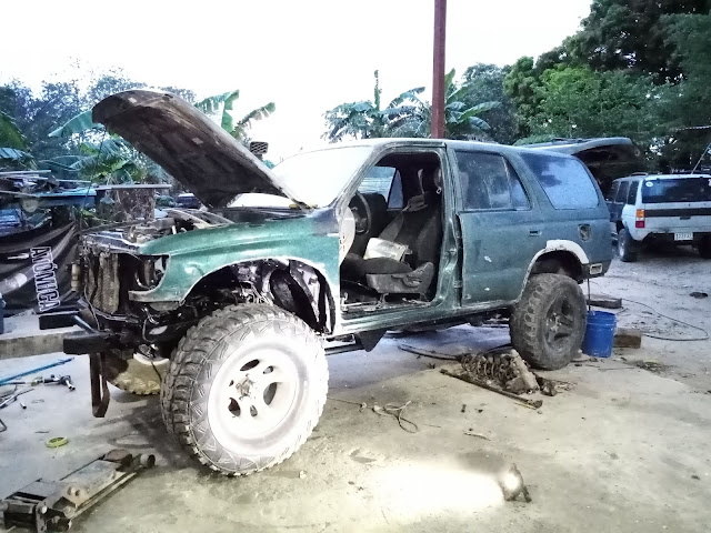 proyecto, 4runner, toyota, 4link, taller, chalito