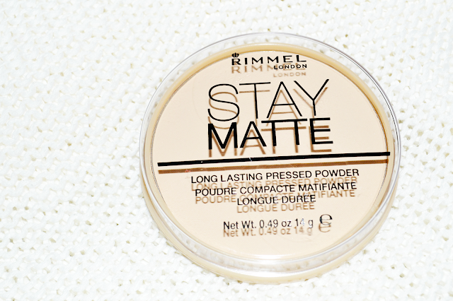 Rimmel, Stay Matte – Puder prasowany (001 Transparent)