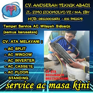 Tempat Service AC Wilayah Sidoarjo (semua kerusakan)