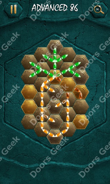 Cheats, Solution, Walkthrough for Crystalux Advanced level 86