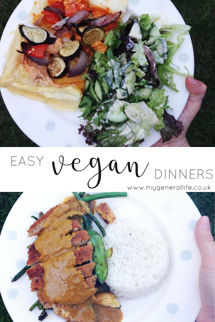 Easy Vegan Dinners | My General Life - let's talk easy vegan dinners, click to read more!