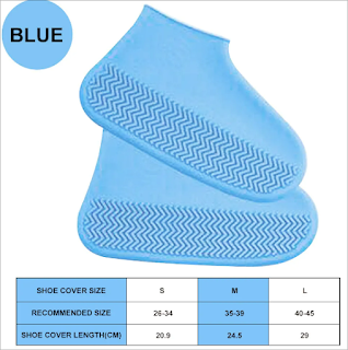 Silicone Waterproof Shoe Covers For Rainy And Snow Days Outdoor Picnic Hiking Fishing Gardening