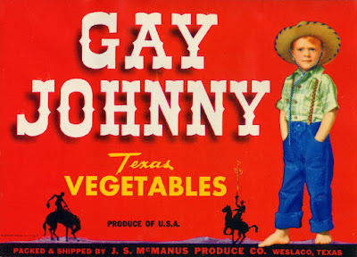 Gay Johnny Texas Vegetables