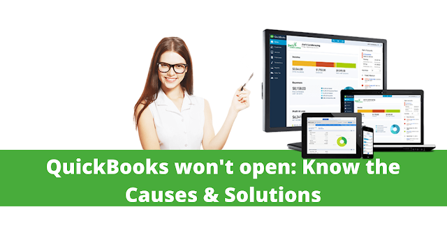 QuickBooks won't open