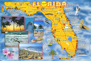 Sunshine State Florida Map. From Vicky (card )