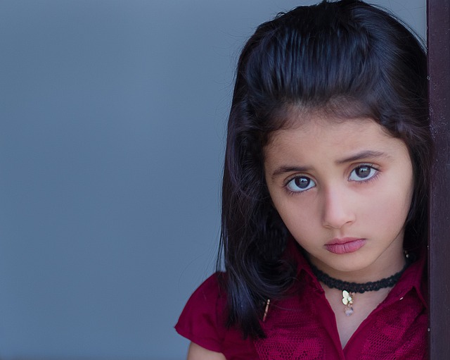 An image of a very beautiful and cute girl looking with the hope in her eyes- sad girl dp