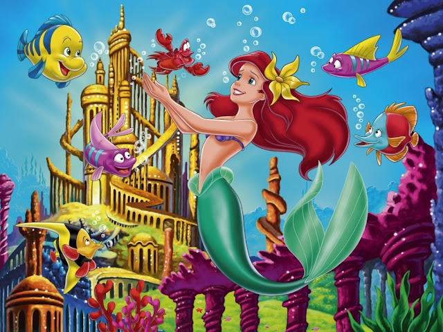 Cute Mermaids Wallpaper