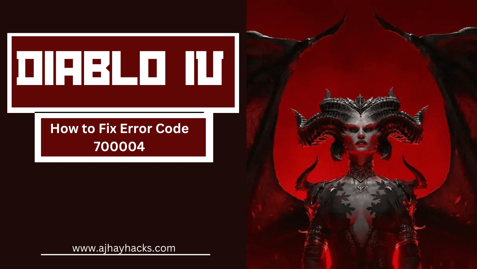 How to Fix Error Code 700004 in Diablo IV