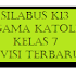 Silabus Terbaru Pendidikan Agama Katolik Kelas 7 SMP Kurikulum 2013 Revisi