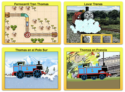 juegos de las aventuras del tren thomas y sus mejores amigos para niños y niñas