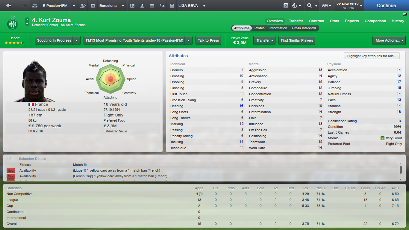 football manager 2013 player profile imagens football manager 2013    blog football manager 2013