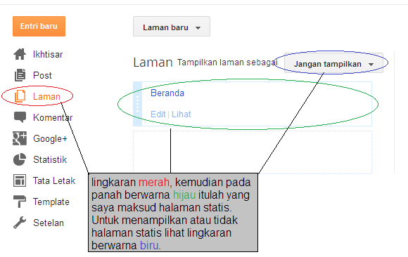 Mengatasi halaman statis yang terpasang auto readmore